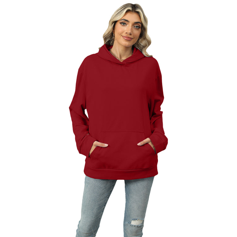 Casual Hooded Pocket Sweatshirt