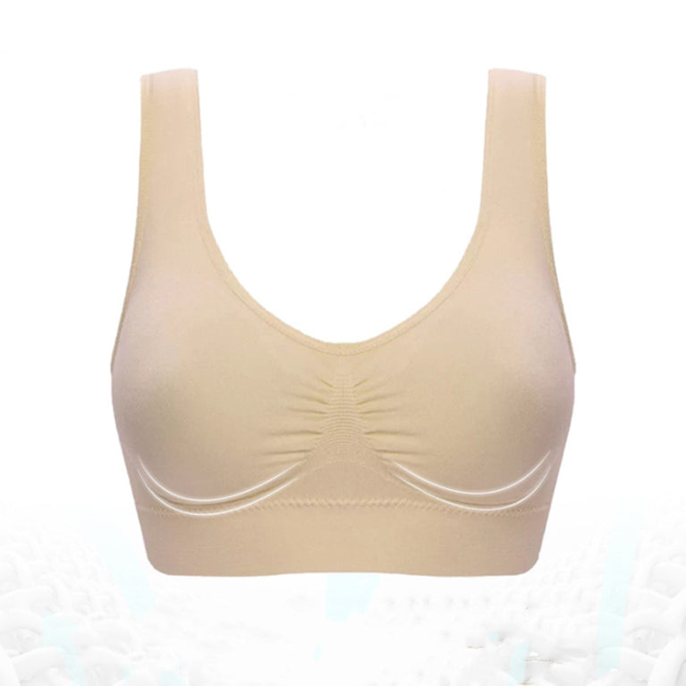 Sports Bra No Steel Ring Chest Wrap