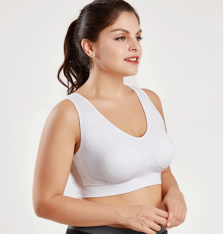 Sports Bra No Steel Ring Chest Wrap