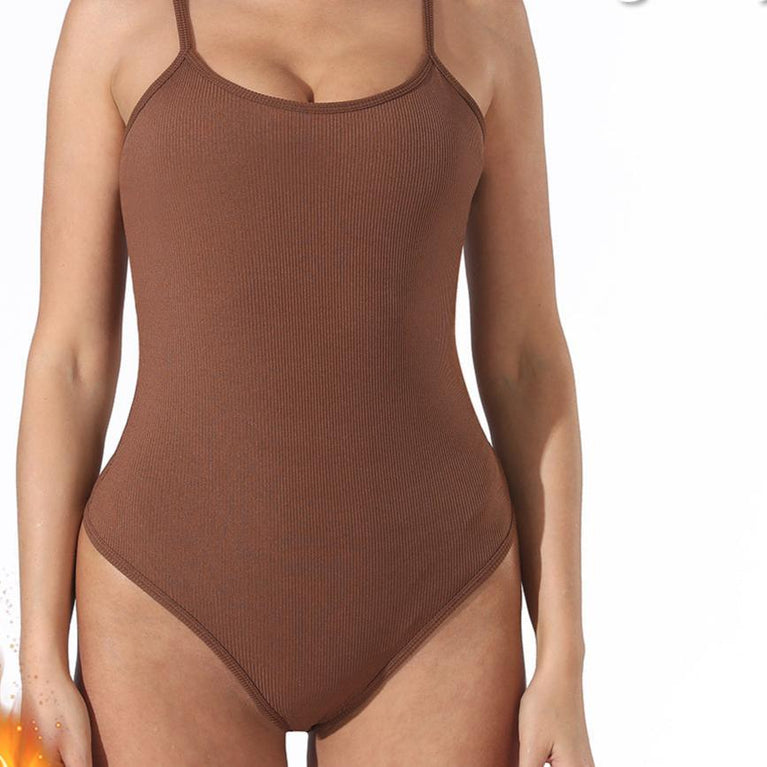 Simple Solid Color Bodysuit