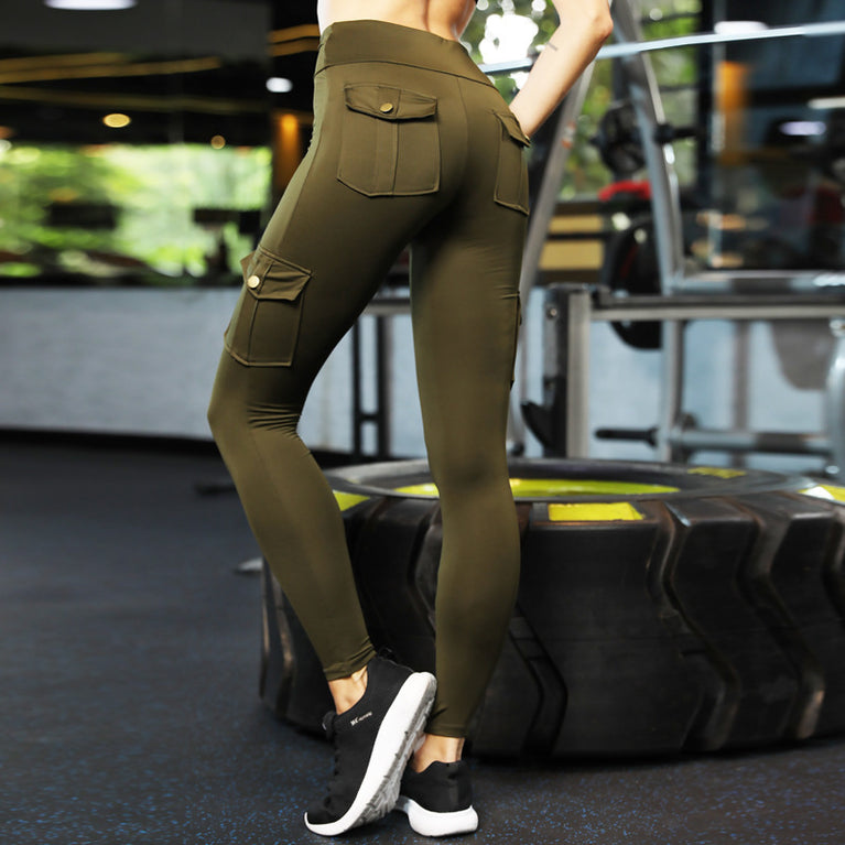 High elastic gym pants