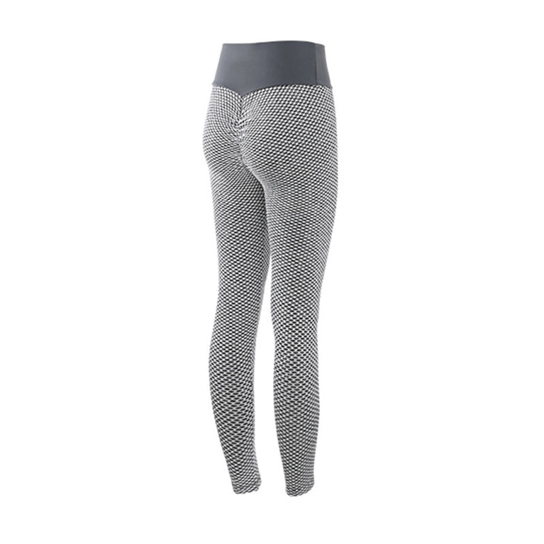 Plaid Fitness Yoga Leggings