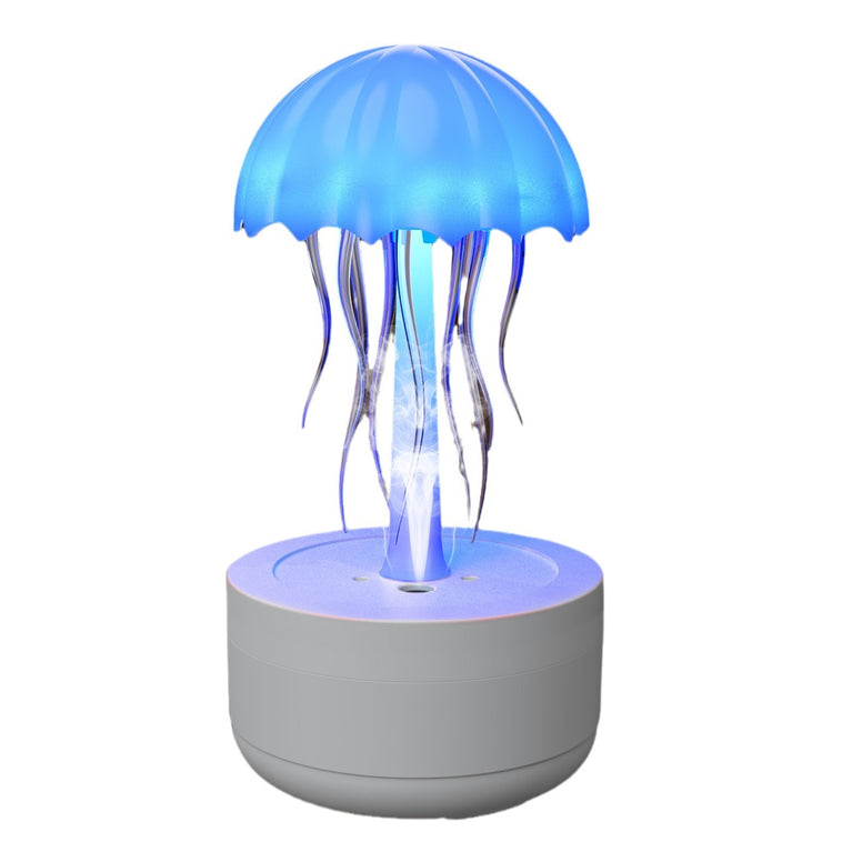 Jellyfish Humidifier and Fragrance Diffuser - Colorful Night Light Heavy Fog Essential Oil Diffuser Home Bedroom Office Air Humidifier