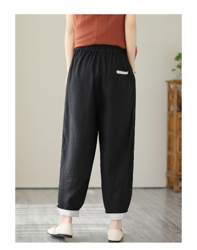 Loose Large Size High Waist pants