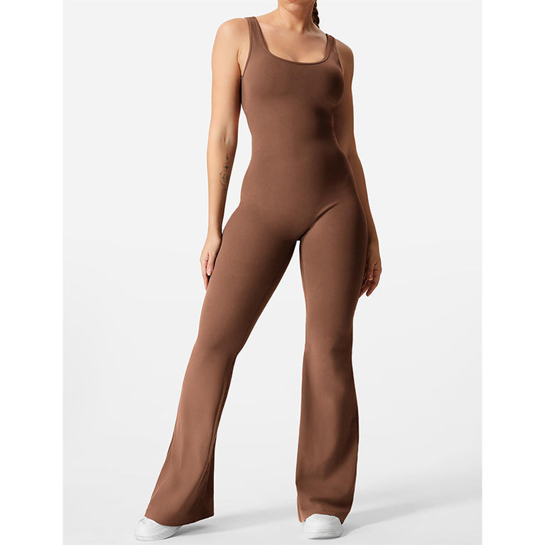 Slim Fit Hip Raise Jumpsuit