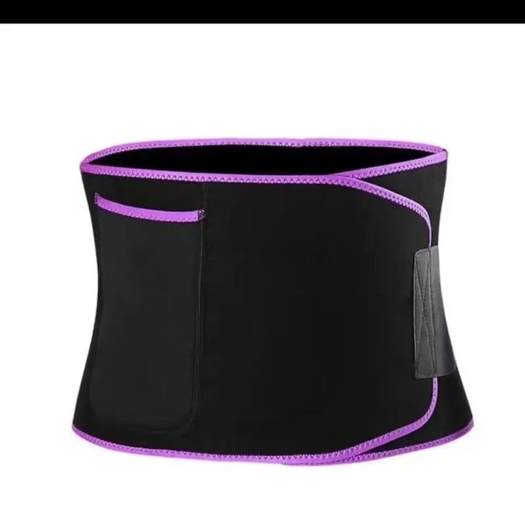 Sports Fitness Waist Support Squat Running Training Sweat Belt