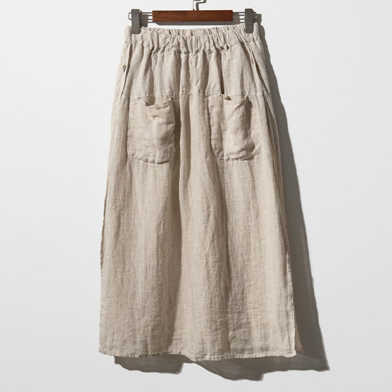 Double Pocket Large Size Culottes