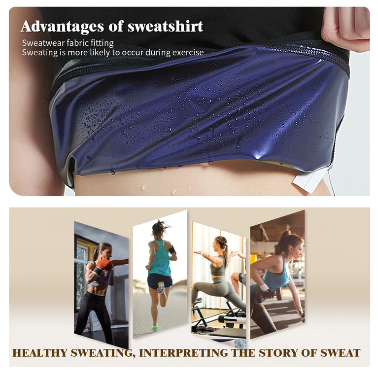 Sweatshirt Yoga Running Exercise Shapewear