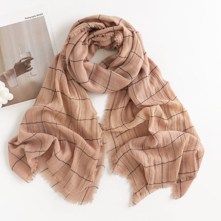 Herringbone Pattern Scarf