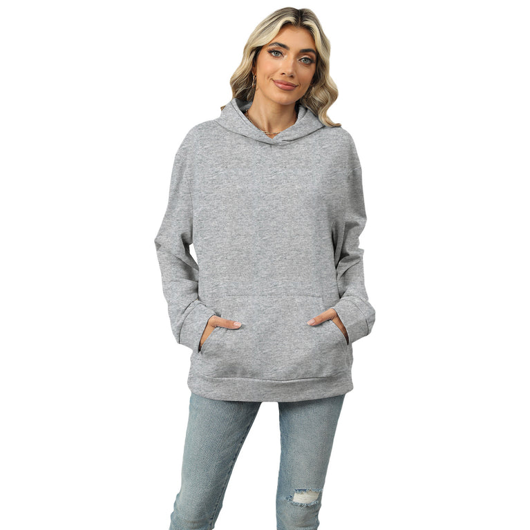 Casual Hooded Pocket Sweatshirt