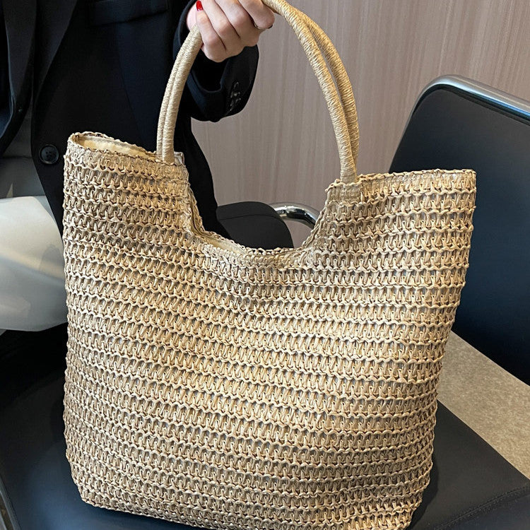 Women's Fashion Large Capacity Straw Bag