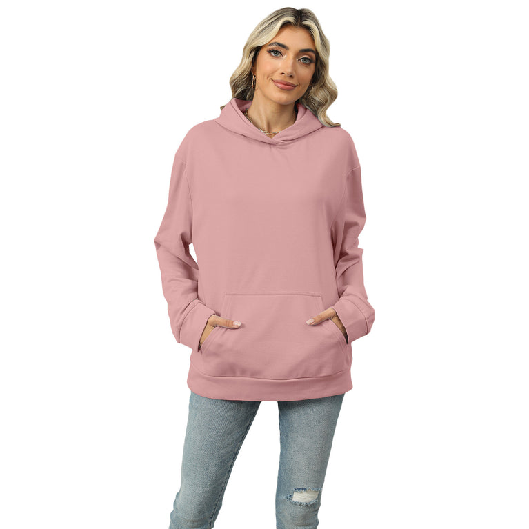 Casual Hooded Pocket Sweatshirt