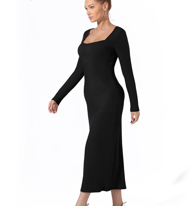 Square neck midi