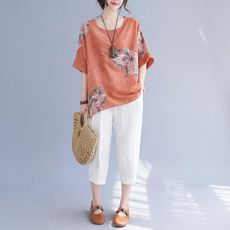 Korean Half Sleeve Top Summer