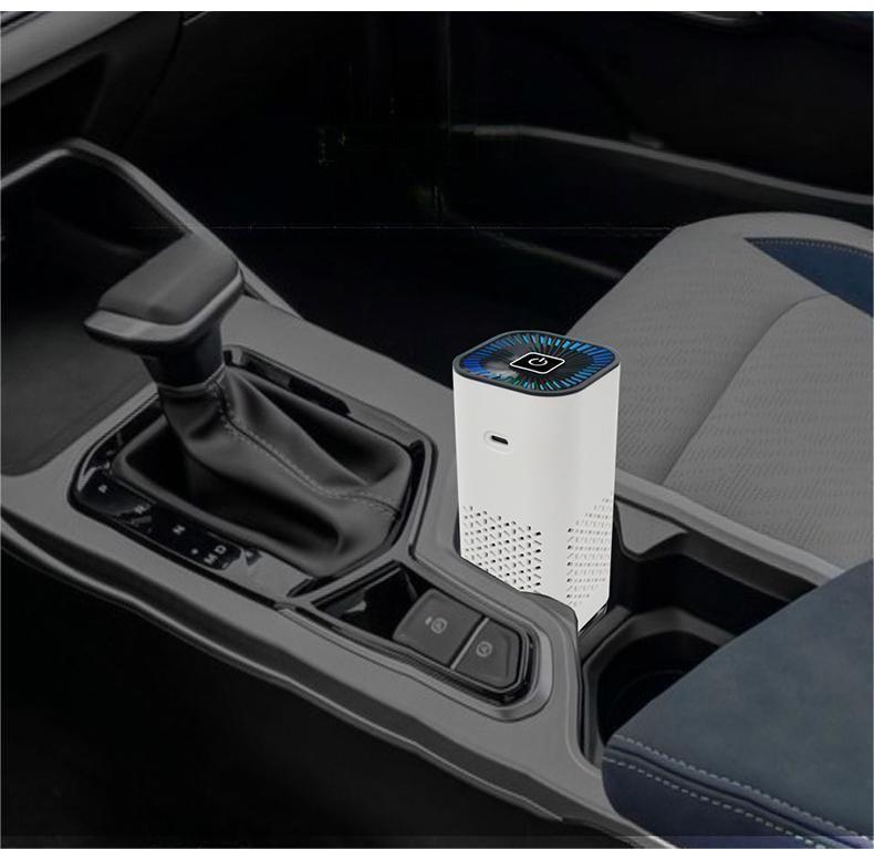 Car Air Purifier Portable - Removes Dust Smoke For Home and Car