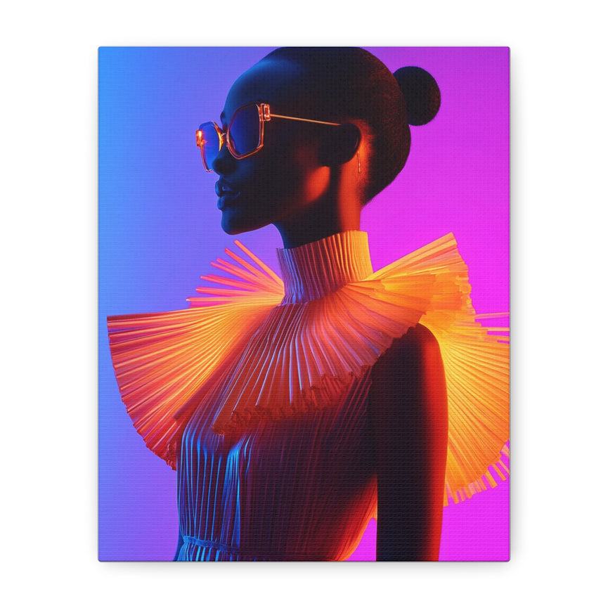 Vibrant Art Canvas - Modern Fashion Inspiration