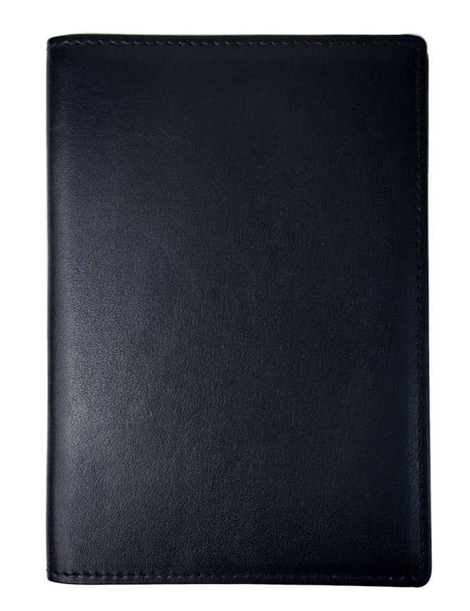 RFID Block Antimagnetic Passport Holder Leather ID Case