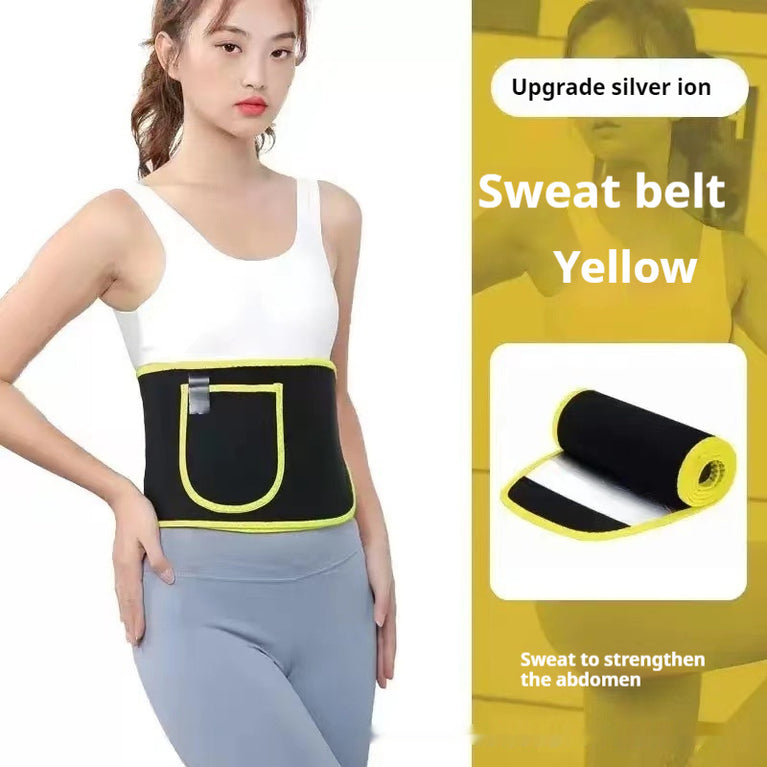 Sports Fitness Waist Support Squat Running Training Sweat Belt