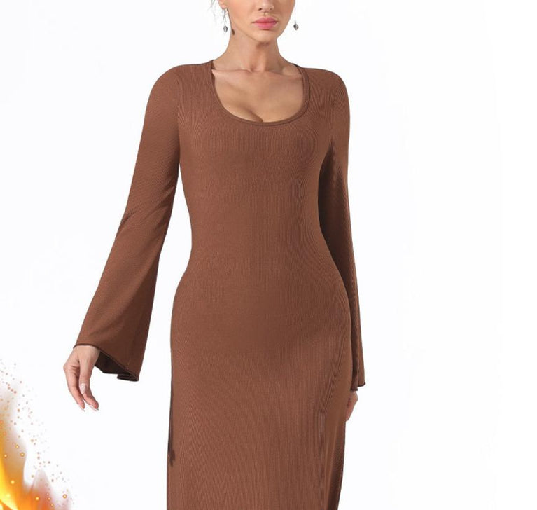 Bell Sleeve Maxi Dress