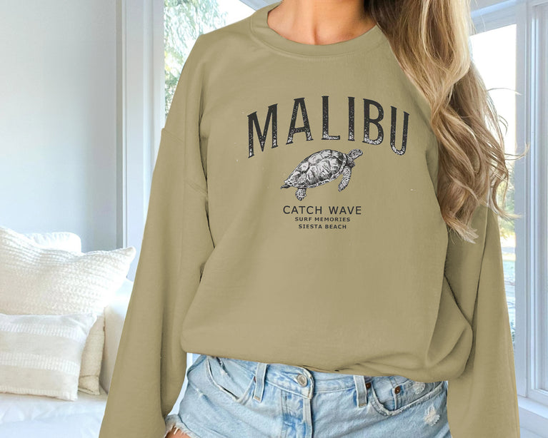 Printed Long Sleeved Sweatshirt Hoodie