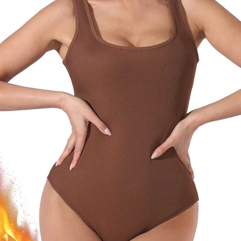 Simple Solid Color Bodysuit