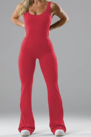 Slim Fit Hip Raise Jumpsuit