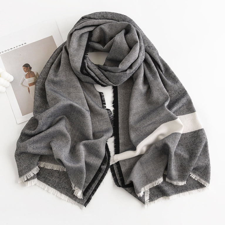 Herringbone Pattern Scarf