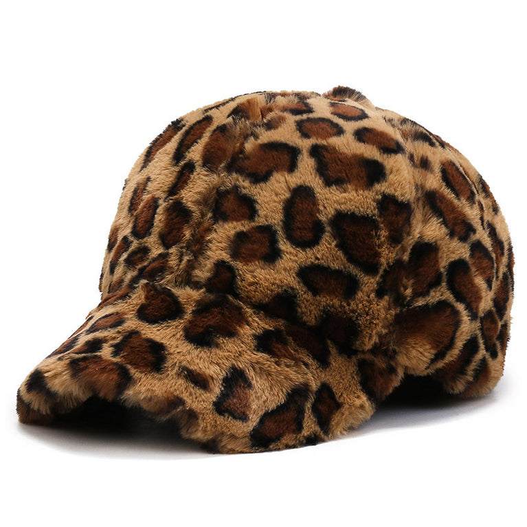 Leopard Design Baseball All-matching Peaked Cap