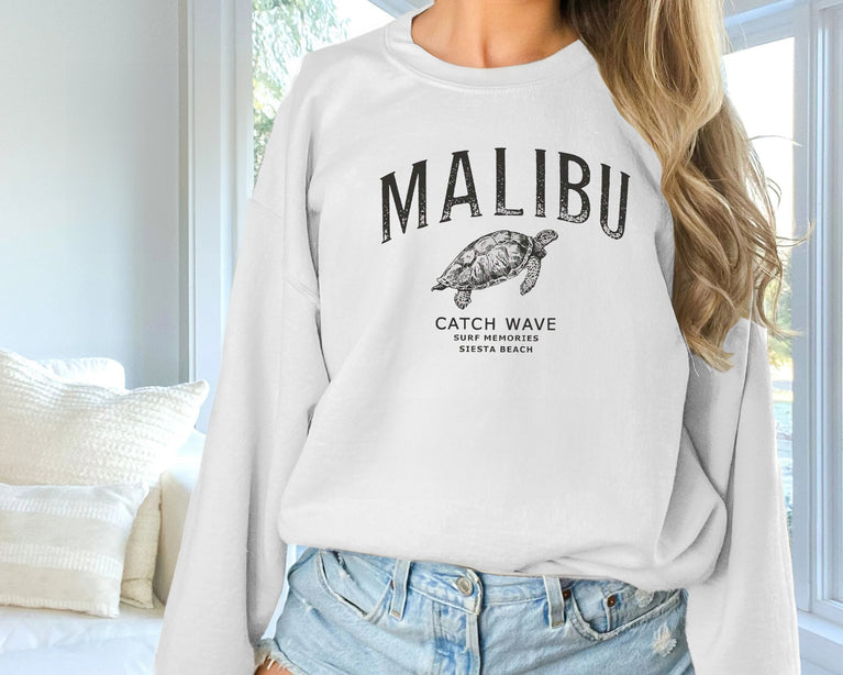 Printed Long Sleeved Sweatshirt Hoodie