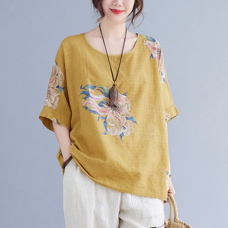 Korean Half Sleeve Top Summer