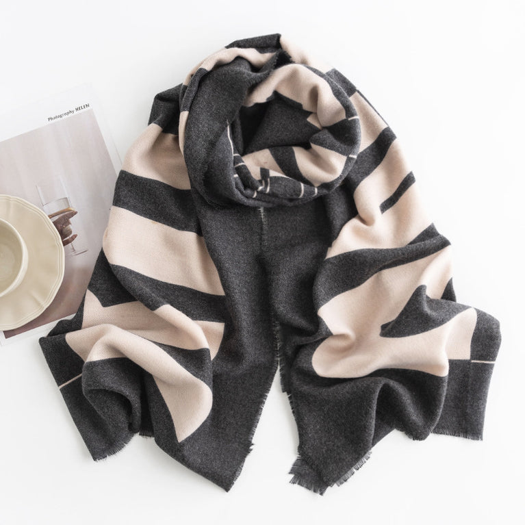 Herringbone Pattern Scarf