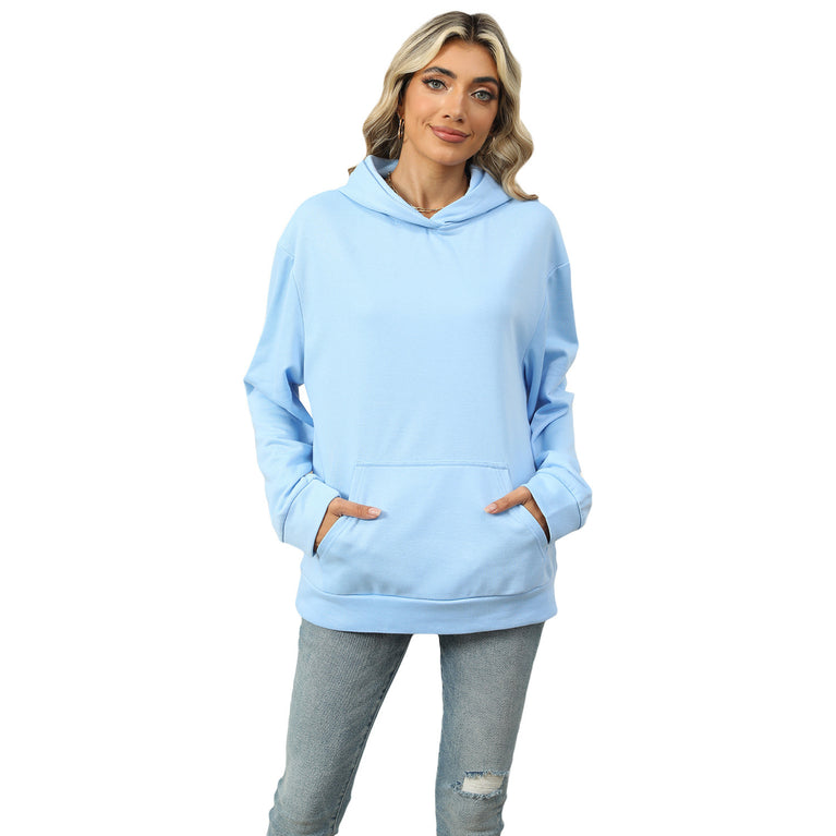 Casual Hooded Pocket Sweatshirt