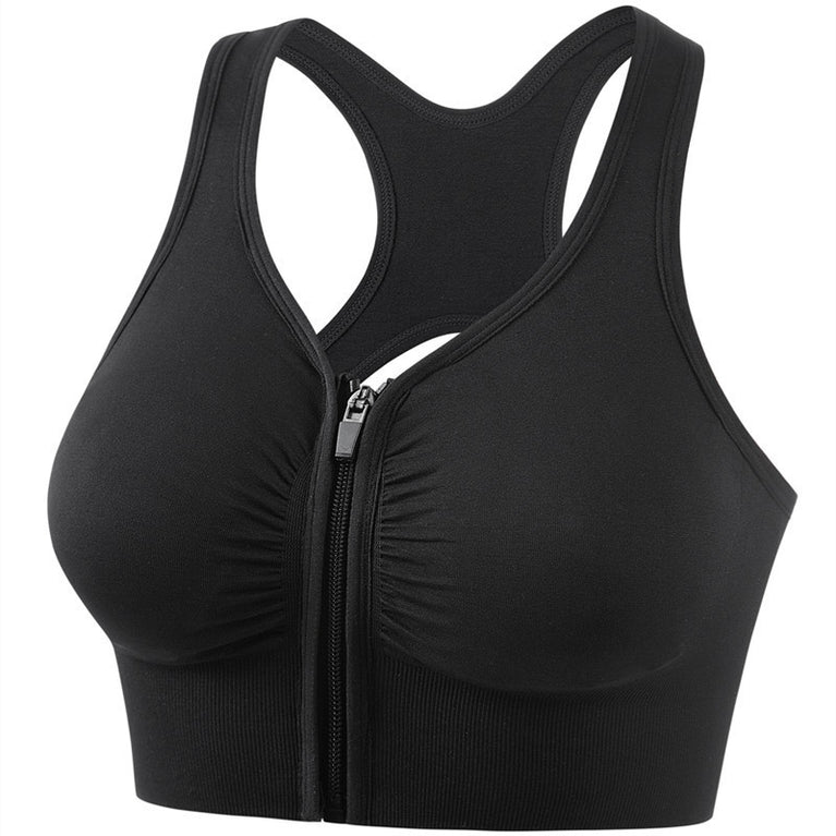 Shockproof Push Up Plus Size Running Yoga Fitness Sports Bra