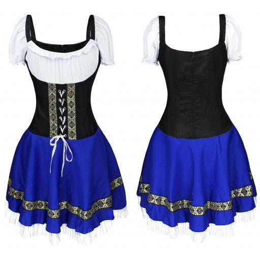 Halloween Uniform Barmaid Dresses